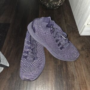 NOBULL Women's Purple Knit Sneakers